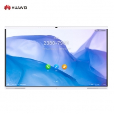 华为企业办公宝智能会议平板电视电子白板黑板教学一体机智慧大屏IdeaHub S 86英寸 挂墙支架+遥控器传屏器